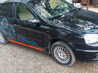 2010 Lada (ВАЗ) Kalina I, чёрный, 480000 рублей, вид 4