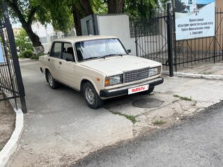 1988 Lada (ВАЗ) 2107, белый, 92000 рублей, вид 3