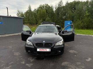 2005 BMW 5 серии 530i V (E60/E61), чёрный, 780000 рублей, вид 2