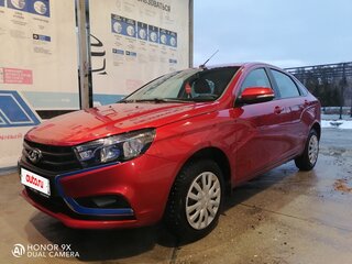 2021 Lada (ВАЗ) Vesta I, красный, 1000000 рублей, вид 1