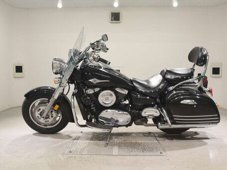 2008 Kawasaki VN1600 Vulcan, чёрный, 650000 рублей, вид 2