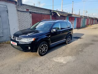 2008 Mitsubishi Outlander II, чёрный, 860000 рублей, вид 1