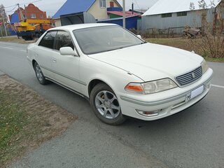 1998 Toyota Mark II VIII (X100), серебристый, 799000 рублей, вид 3