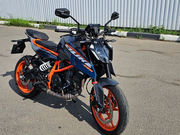 2024 KTM 390 Duke, синий, 590000 рублей - вид 6