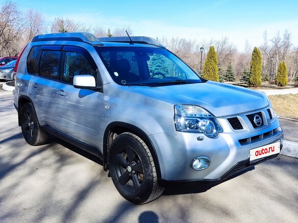2012 Nissan X-Trail II Рестайлинг, серебристый, 1170000 рублей