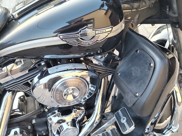 2003 Harley-Davidson Electra Glide, чёрный, 550000 рублей - вид 8