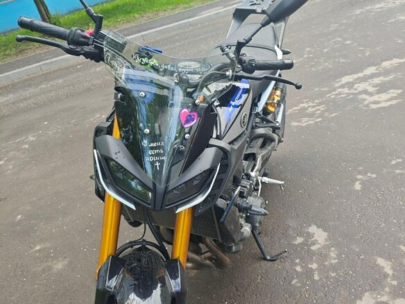 2019 Yamaha MT-09 (FZ-09), синий, 1350000 рублей