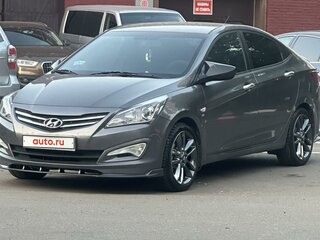 2015 Hyundai Solaris I Рестайлинг, серый, 1150000 рублей, вид 1