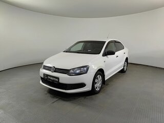 2012 Volkswagen Polo V, белый, 490751 рублей, вид 1