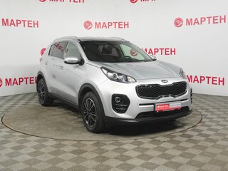 2017 Kia Sportage IV, серебристый, 1939000 рублей, вид 3