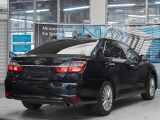 2016 Toyota Camry VII (XV50) Рестайлинг, чёрный, 1799000 рублей, вид 5