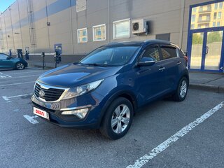 2011 Kia Sportage III, синий, 955000 рублей, вид 1