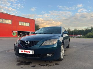 2007 Mazda 3 I (BK) Рестайлинг, синий, 450000 рублей, вид 1