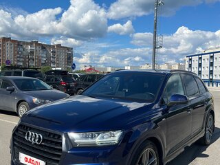 2019 Audi Q7 II (4M), синий, 4900000 рублей, вид 2