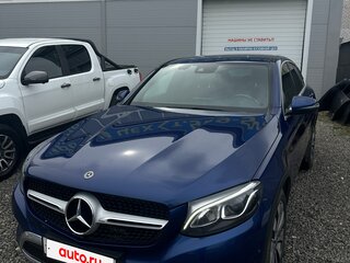 2018 Mercedes-Benz GLC Coupe 220 d I (C253), синий, 3550000 рублей, вид 1
