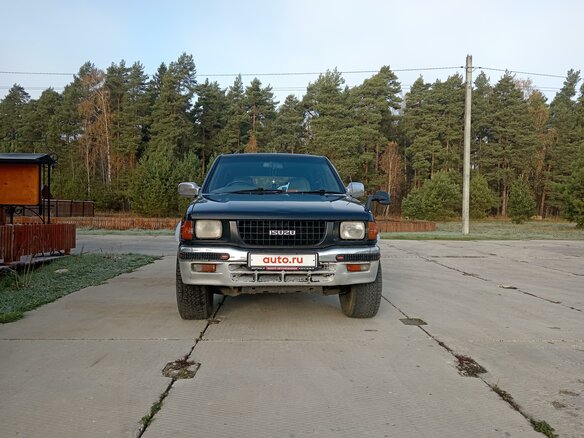 1996 Isuzu Wizard I, чёрный, 560000 рублей