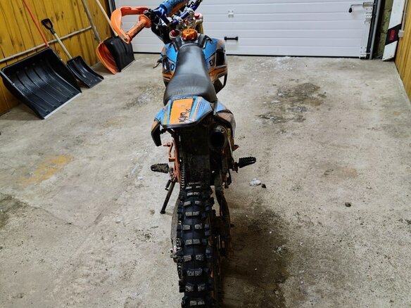 2023 Kayo Evolution YX125EM, оранжевый - вид 2
