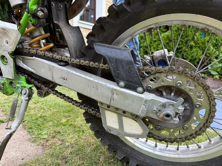 2002 Kawasaki KLX 250, зелёный, 240000 рублей, вид 2