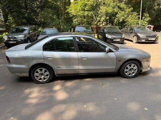 2003 Mitsubishi Galant VIII Рестайлинг, серебристый, 120000 рублей, вид 4