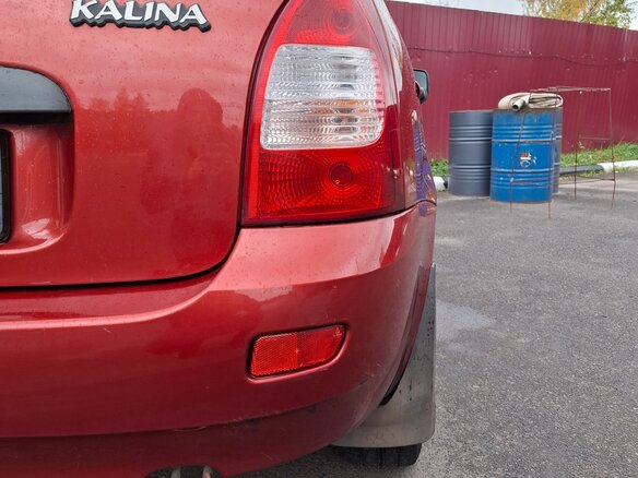2012 Lada (ВАЗ) Kalina I, красный, 450000 рублей - вид 7