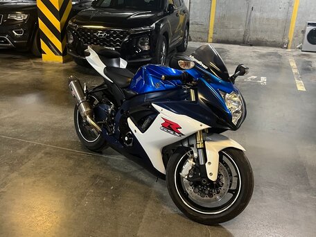 2011 Suzuki GSX-R 750, синий, 750000 рублей, вид 1