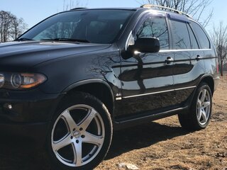 2006 BMW X5 4.4i I (E53) Рестайлинг, чёрный, 1010000 рублей, вид 5