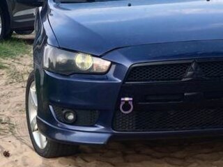 2008 Mitsubishi Lancer X, синий, 699999 рублей, вид 2