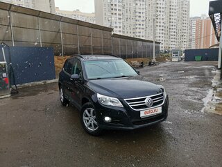 2008 Volkswagen Tiguan I, чёрный, 1050000 рублей, вид 2