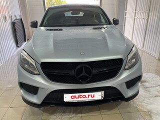 2016 Mercedes-Benz GLE Coupe 400 I (C292), серебристый, 3900000 рублей, вид 2