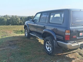 1996 Toyota Land Cruiser 80 Series Рестайлинг, синий, 1250000 рублей, вид 5