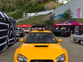 2004 Subaru Impreza WRX STi II Рестайлинг 1, жёлтый, 3000000 рублей, вид 4