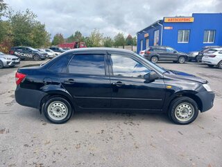2012 Lada (ВАЗ) Granta I, чёрный, 350000 рублей, вид 2