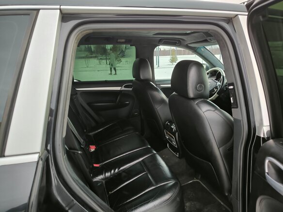 2003 Porsche Cayenne Turbo I (955), чёрный, 1500000 рублей - вид 27