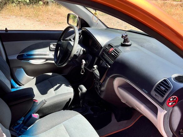 2006 Kia Picanto I, оранжевый, 570000 рублей - вид 10