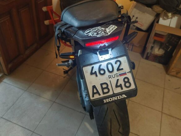 2011 Honda CB 600F Hornet, чёрный, 475000 рублей - вид 5