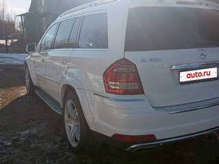 2012 Mercedes-Benz GL-Класс 350 I (X164) Рестайлинг, белый, 1700000 рублей, вид 4
