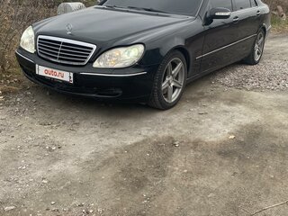 2003 Mercedes-Benz S-Класс 500 Long IV (W220) Рестайлинг, чёрный, 500000 рублей, вид 4