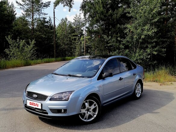 2006 Ford Focus II, голубой, 250000 рублей