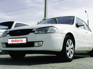 1999 Mazda Familia VIII (BJ), белый, 300000 рублей, вид 1