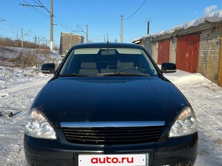 2011 Lada (ВАЗ) Priora I, чёрный, 310000 рублей, вид 3