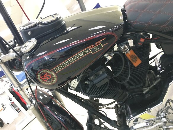 1988 Harley-Davidson Low Rider, чёрный - вид 11