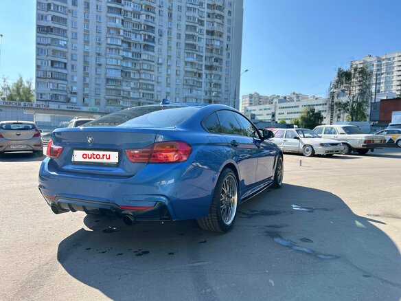 2014 BMW 4 серии Gran Coupe 428i xDrive F32/F33/F36, синий, 2399999 рублей - вид 8