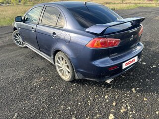 2007 Mitsubishi Lancer X, синий, 600000 рублей, вид 4