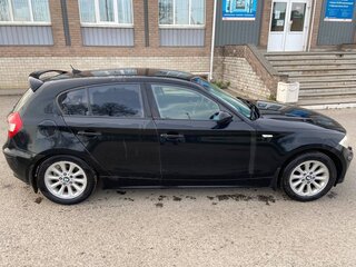 2006 BMW 1 серии 118i I (E81/E82/E87/E88), чёрный, 633000 рублей, вид 4