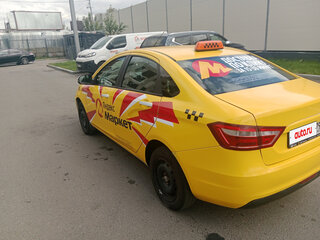 2021 Lada (ВАЗ) Vesta I, жёлтый, 650000 рублей, вид 4