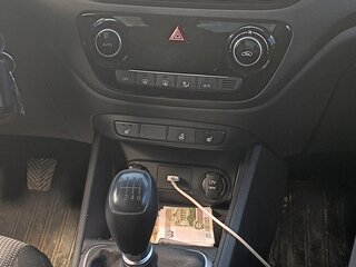 2021 Hyundai Solaris II Рестайлинг, синий, 1885000 рублей, вид 5