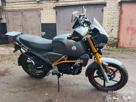 2023 Motoland Scrambler 250, коричневый, 150000 рублей, вид 2