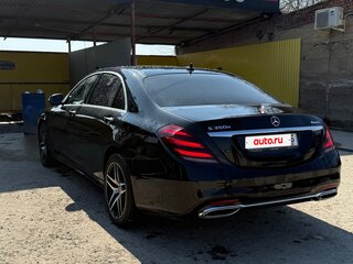 2019 Mercedes-Benz S-Класс 350 d Long VI (W222, C217) Рестайлинг, чёрный, 7200000 рублей, вид 2