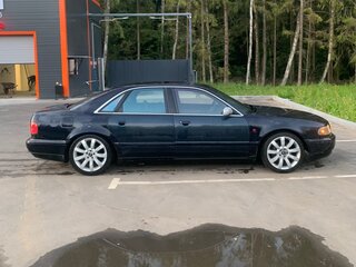 1998 Audi A8 I (D2), синий, 430000 рублей, вид 4