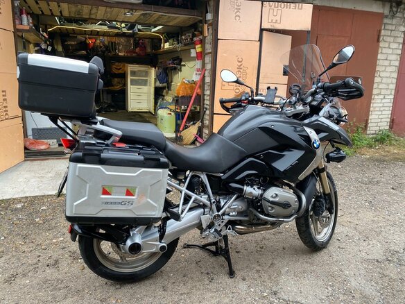 2009 BMW R 1200 GS, серый, 820000 рублей - вид 3
